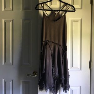 Free People adjustable slip dress