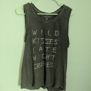 Kendall and Kylie twist back tank