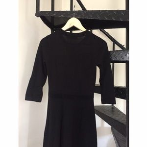 [more photos] asos black knit dress