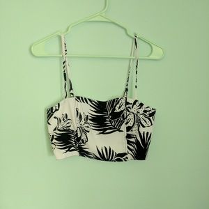 Tropical crop top
