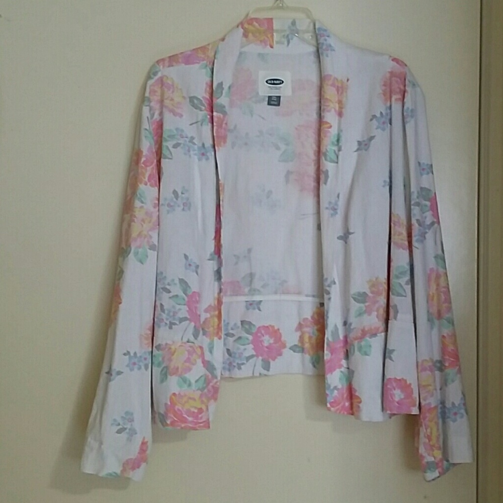 Linen/rayon blazer