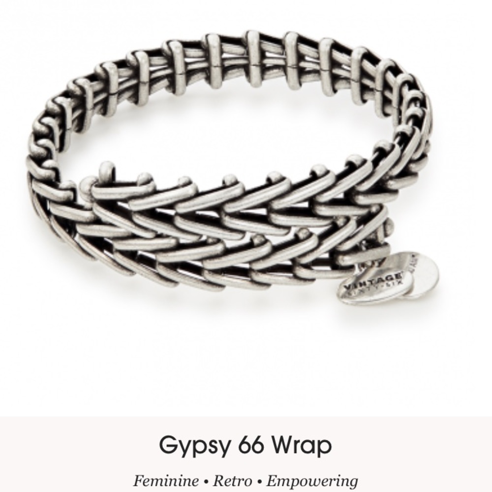 ✨NEW Alex & Ani Silver Gypsy Wrap Bracelet