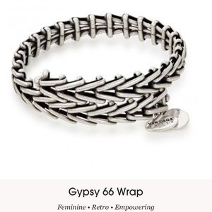 ✨NEW Alex & Ani Silver Gypsy Wrap Bracelet