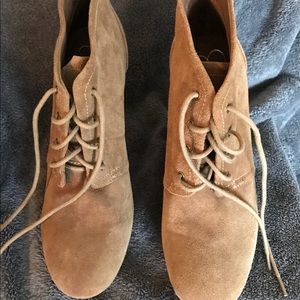 Jessica Simpson wedge booties never worn