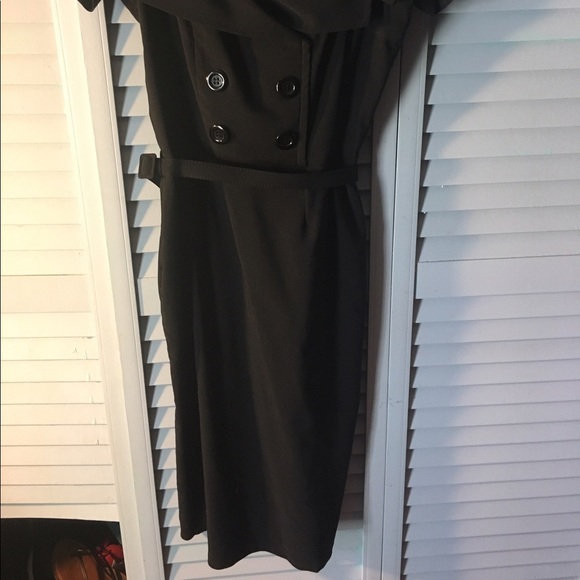 Bettie Page secretary dress black - Picture 3 of 6