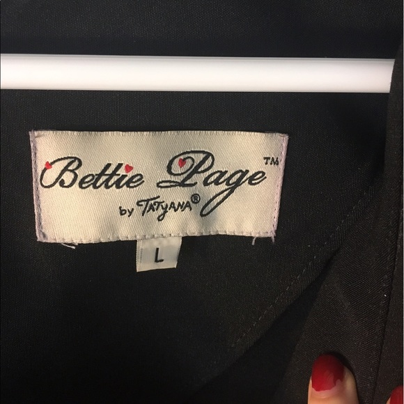 Bettie Page secretary dress black - Picture 5 of 6