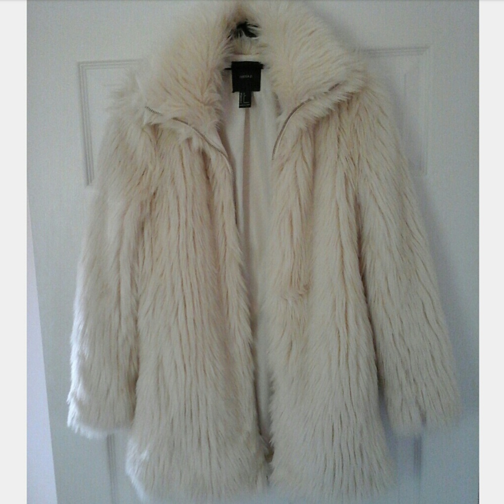 Forever 21 Fur Coat, NWOT
