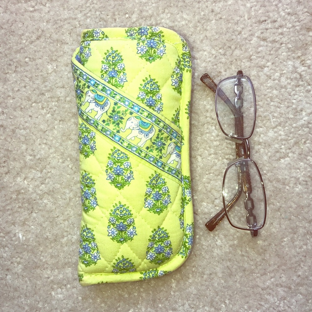 NWOT Vera Bradley Eye Glasses Case! Like new!
