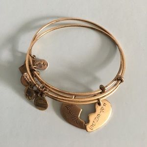 Alex and Ani bracelet set