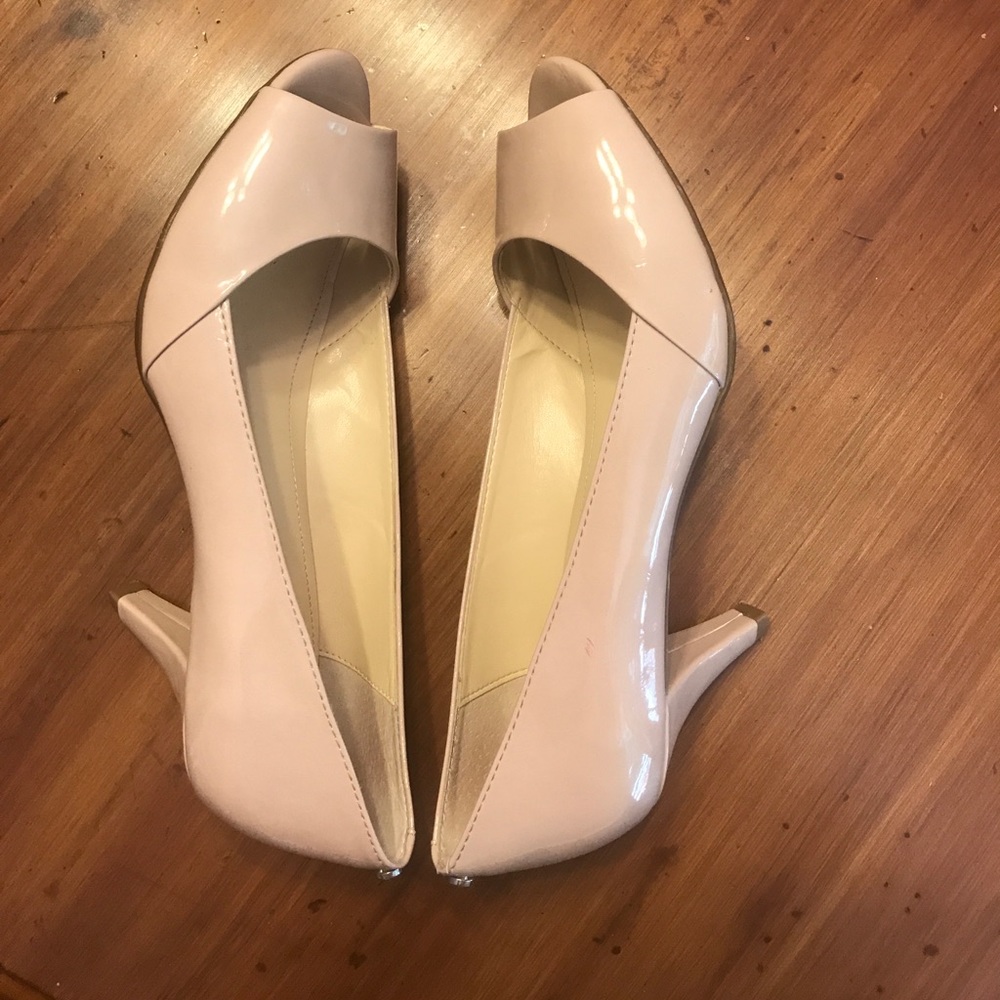Calvin Klein nude heels