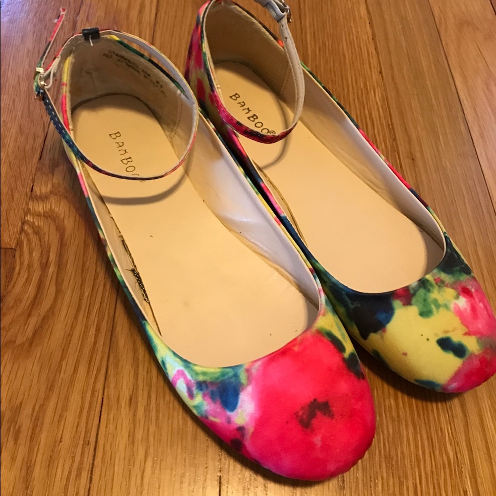 Multicolor watercolor print flats