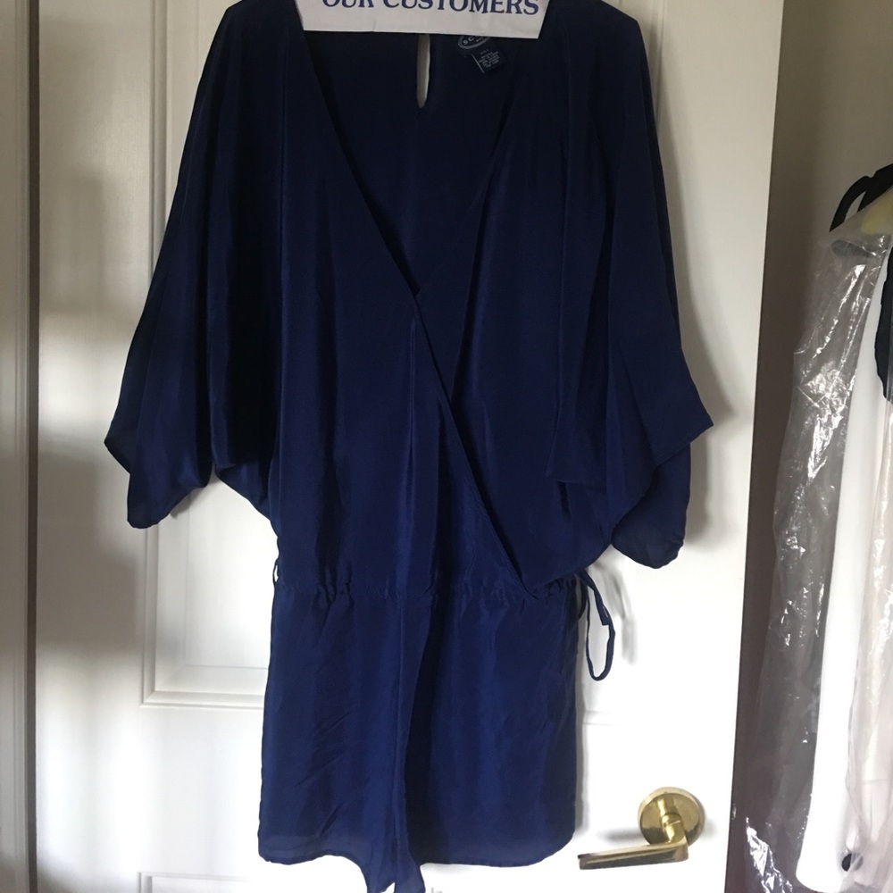 Scoop NYC silk romper