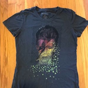 Retro Style Lucky Brand David Bowie T-shirt