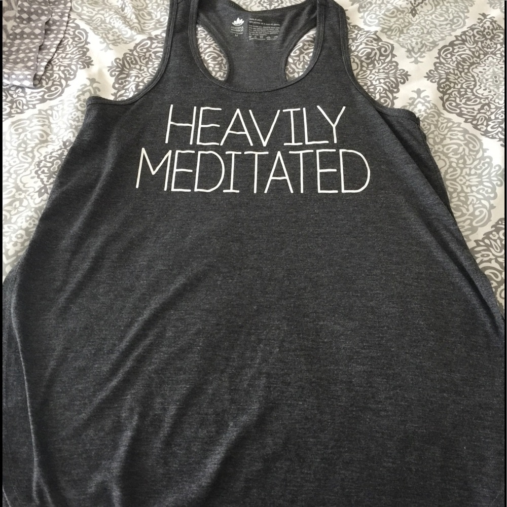Peaceful warrior tank top