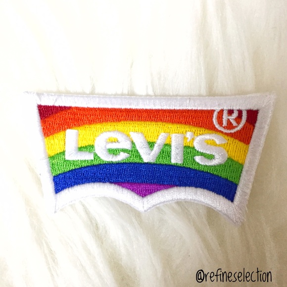 Levi's Levi's Pride Rainbow Embroidered Iron On Patch from Cindy's