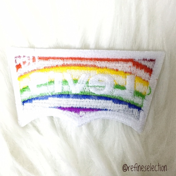 Levi's Levi's Pride Rainbow Embroidered Iron On Patch from Cindy's