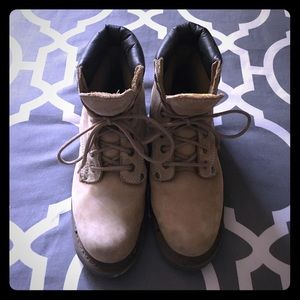Steel Toes Suede Boots