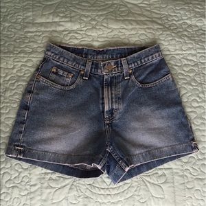 Vintage High-waisted Denim Shorts