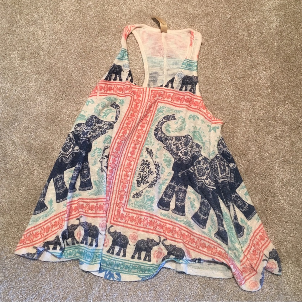 SUPER cute elephant tank!!