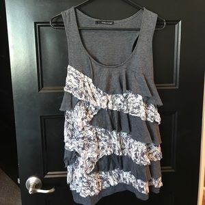 Maurice's layered  tank plus size 1