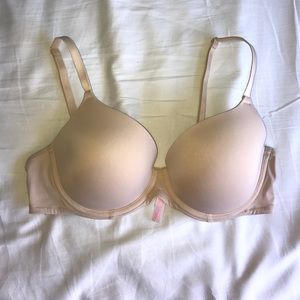PINK Nude Bra Lightly Lined 36C
