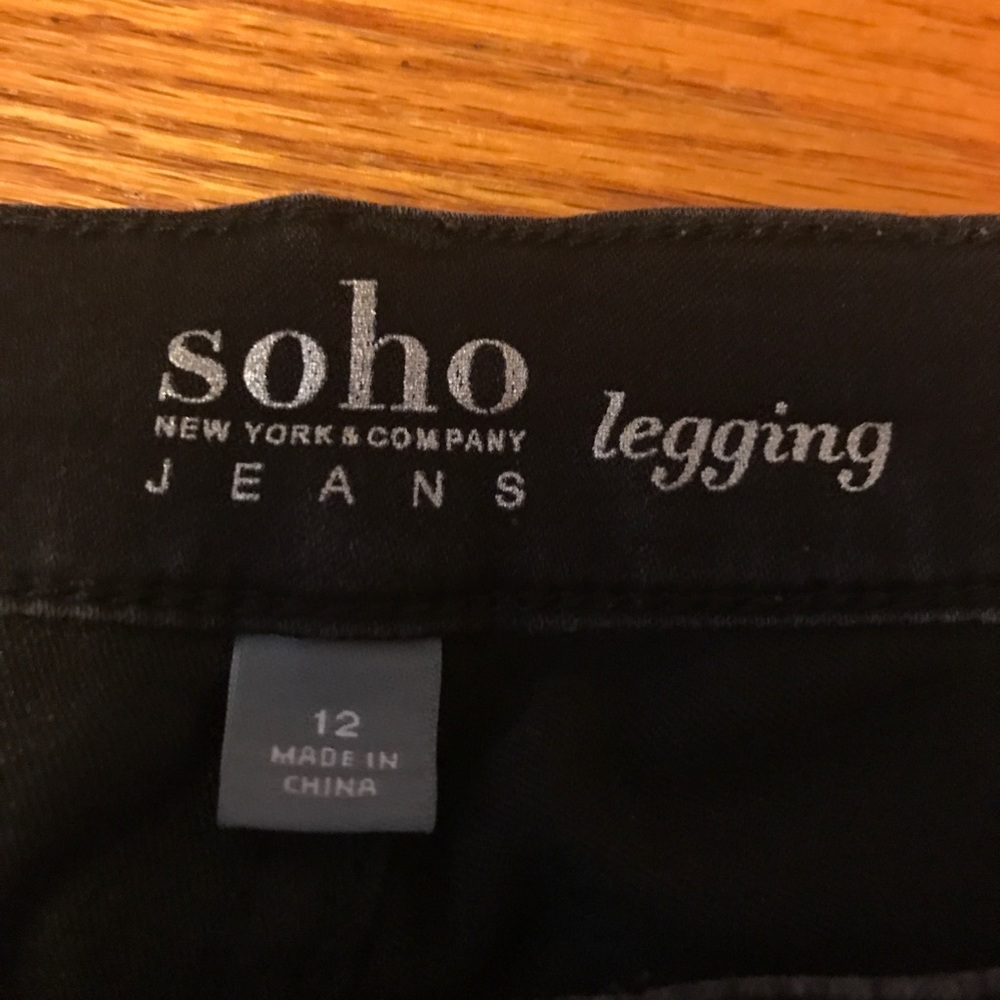 New York & Co. soho legging black jeans