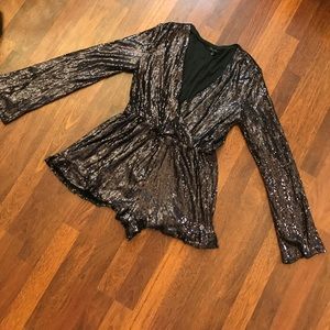 Sequin Romper
