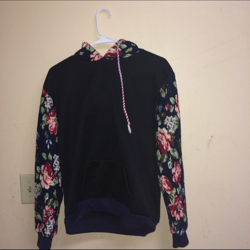 Floral Black Jacket
