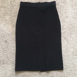 Uniqlo Black Pencil Skirt