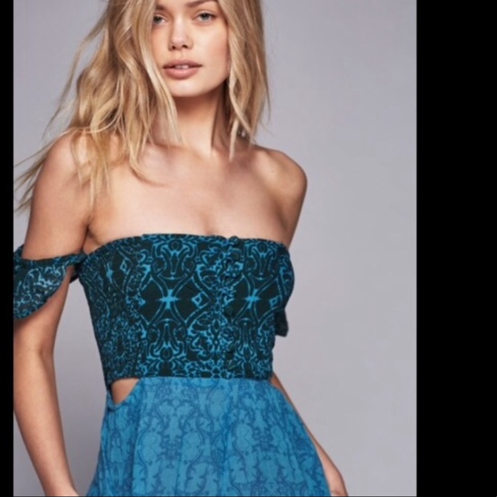 🆕Free People || Midsummer Dream Romper NWOT - Picture 3 of 4