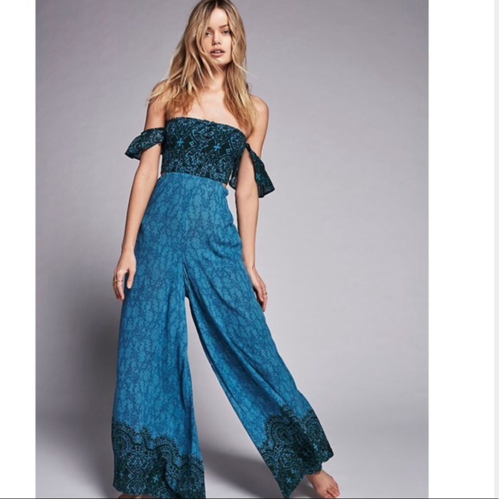 🆕Free People || Midsummer Dream Romper NWOT - Picture 4 of 4