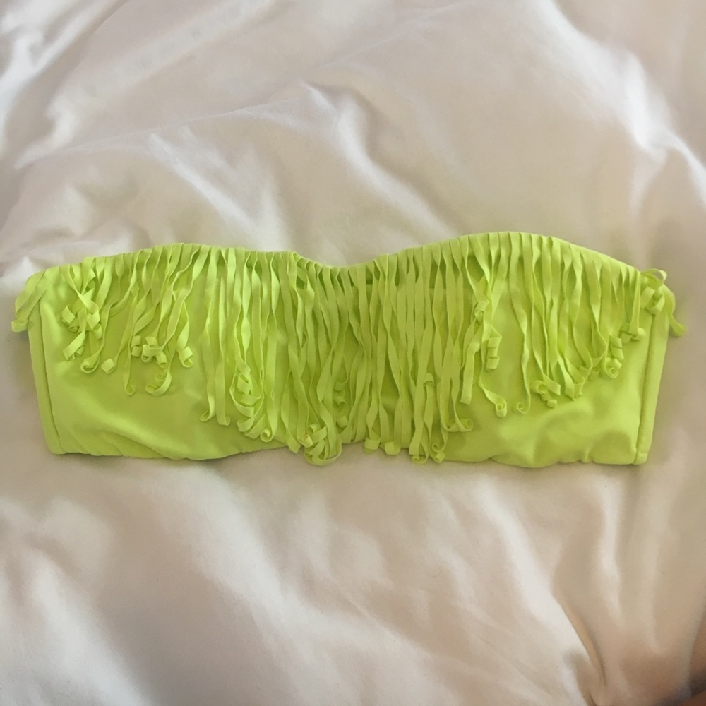 VS neon fringe top