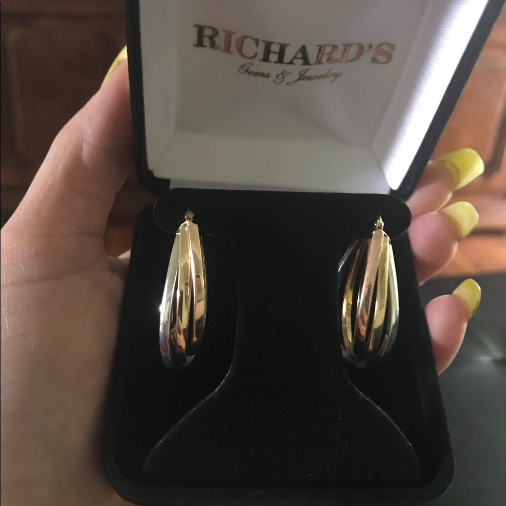 14k gold earrings