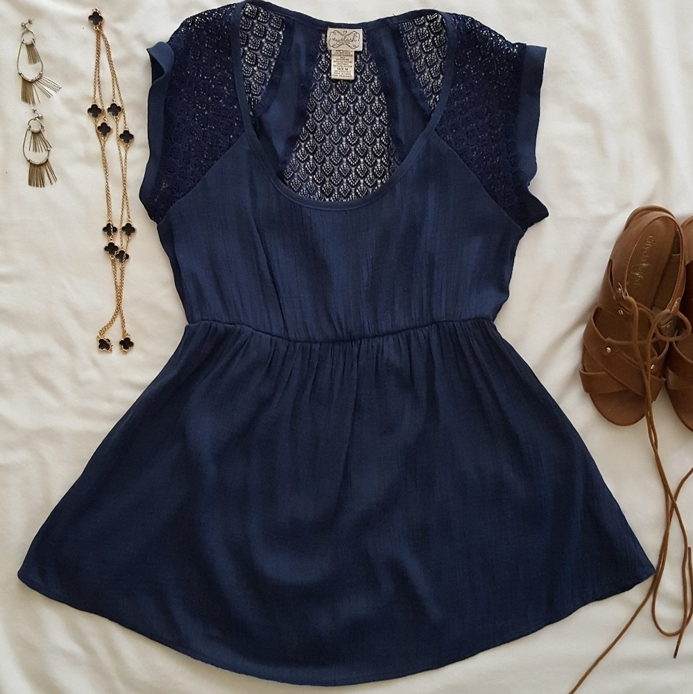 Pretty blue blouse!