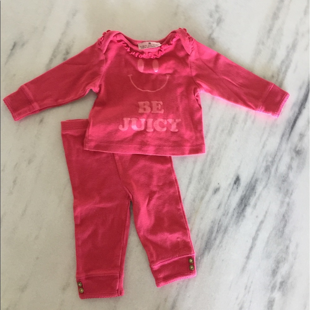 Baby Juicy Couture Ruffle bottom outfit