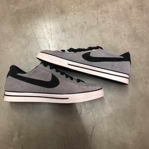 Men Gray Suede Nikes