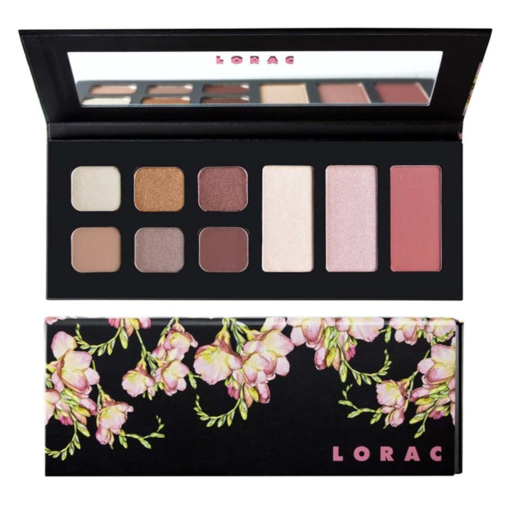 Lorac refined romance eye and cheek palette