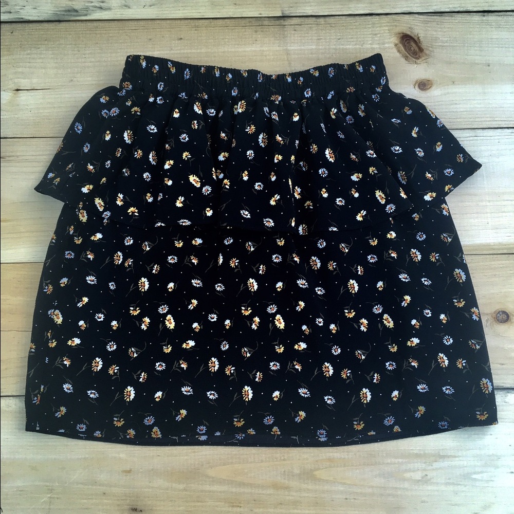 Keds Daisy Peplum Mini Skirt