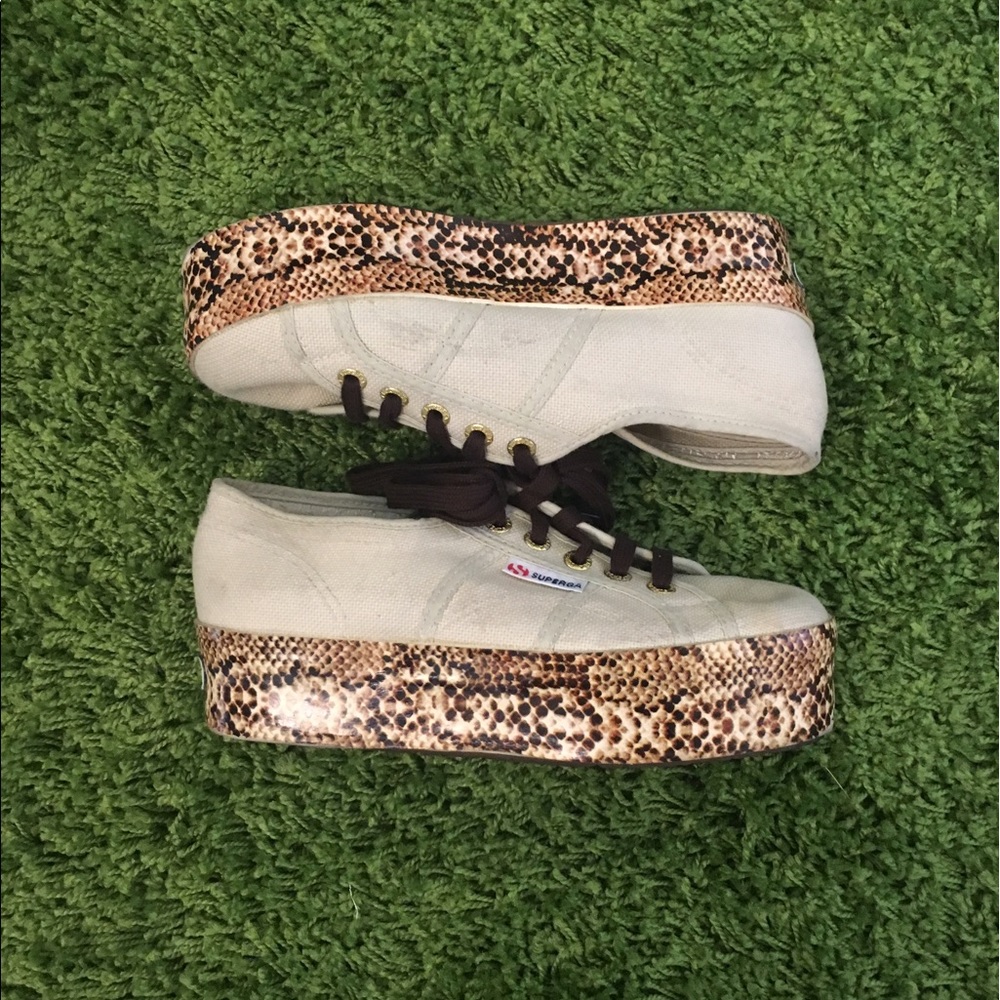 SUPERGA platform sneakers size 5/35