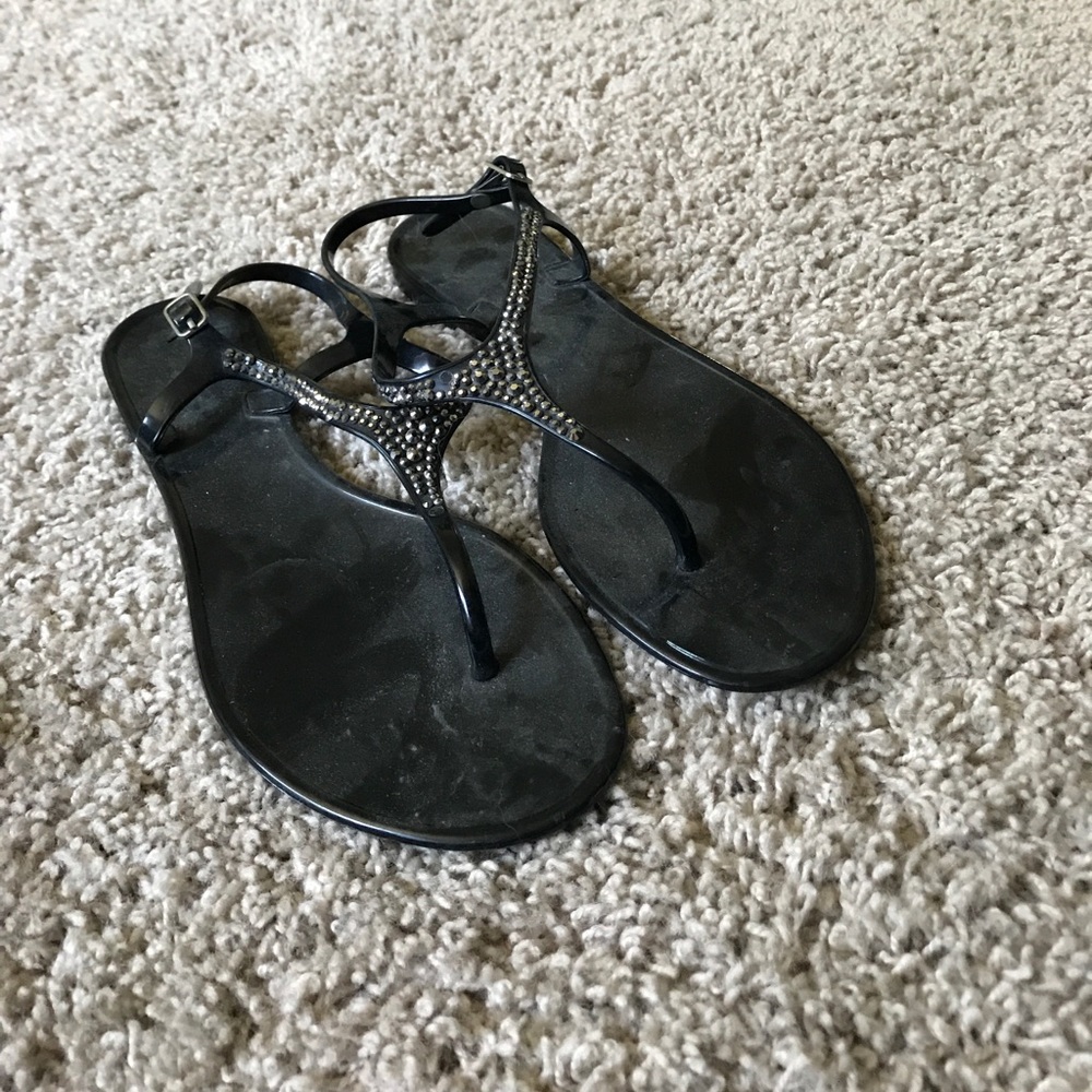 Black sandals