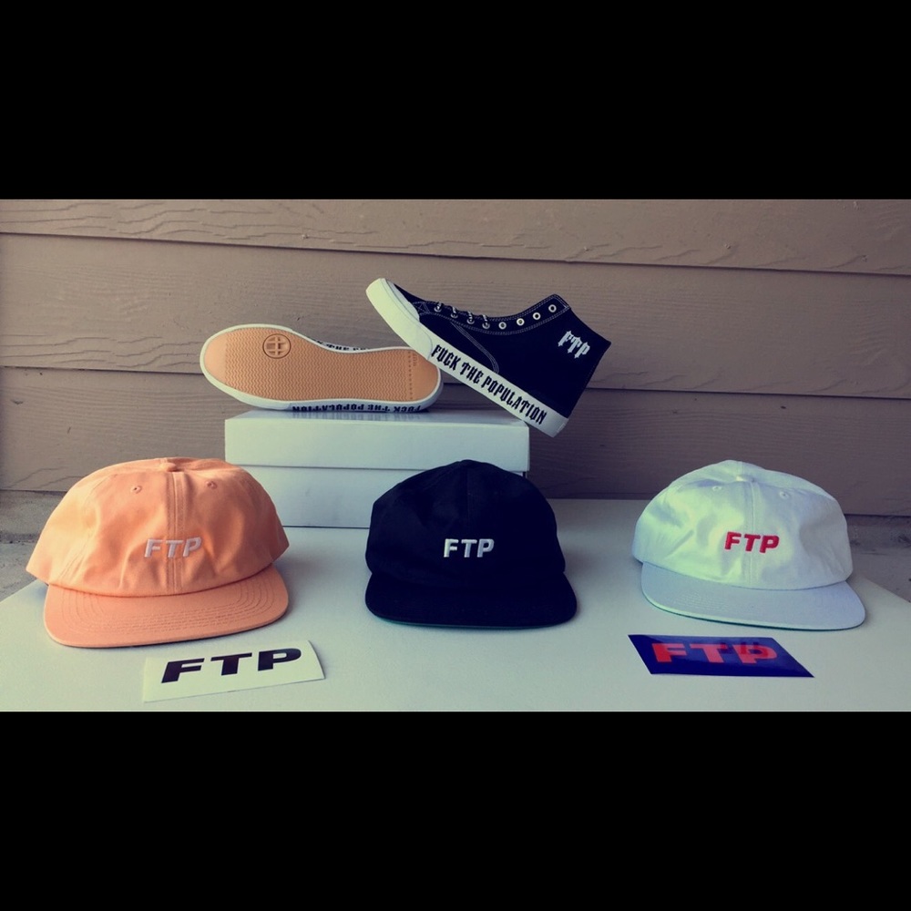 FTP hats and shoes