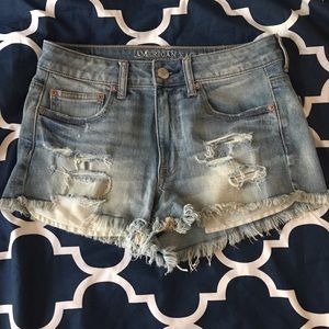 Hi rise festival shorts American eagle