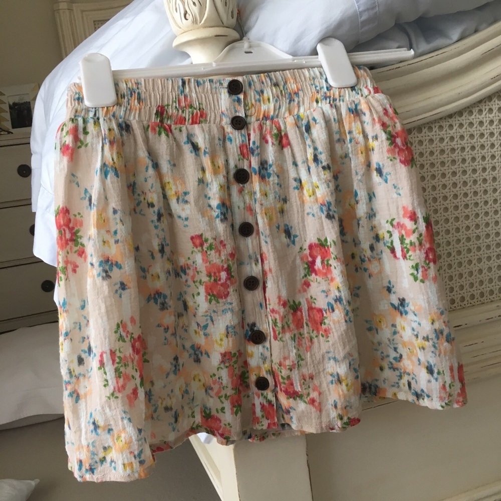 Floral skirt