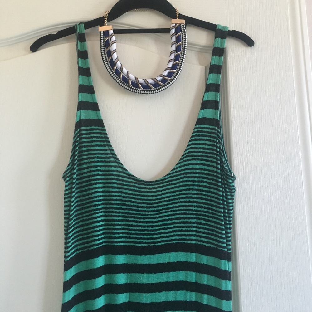 Veronica M. Striped Maxi Dress