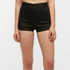 Kimchi Blue high waisted black shorts