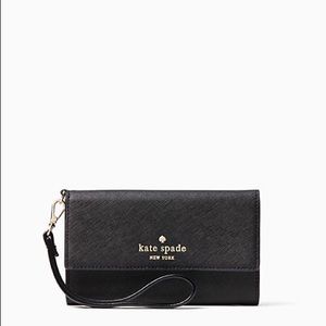 Kate Spade Cedar Street wristlets with phone case