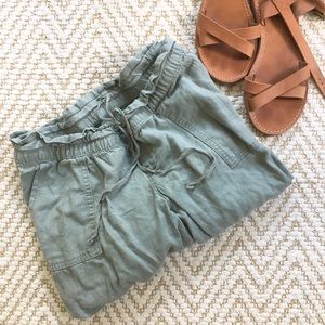 Cropped Maternity Pants