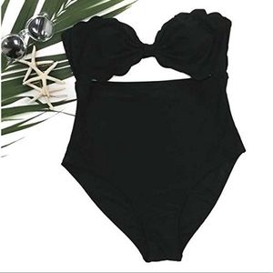 Black One Piece Swimsuit
