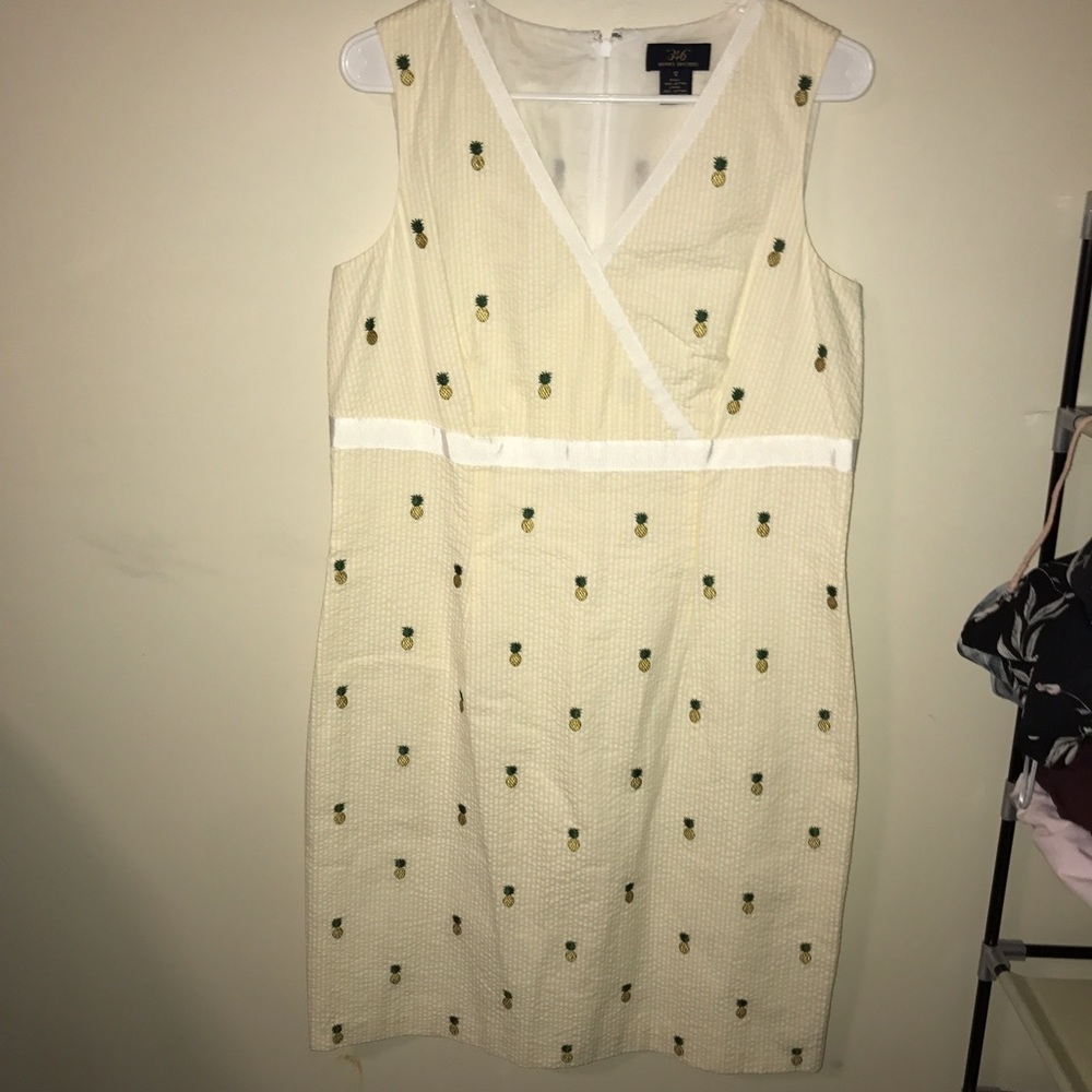 Brooks brothers pineapple dress