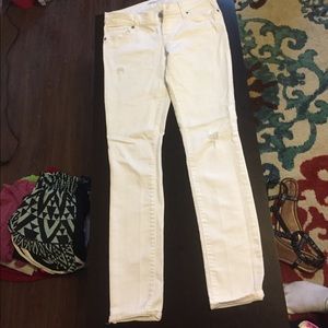 White jeans